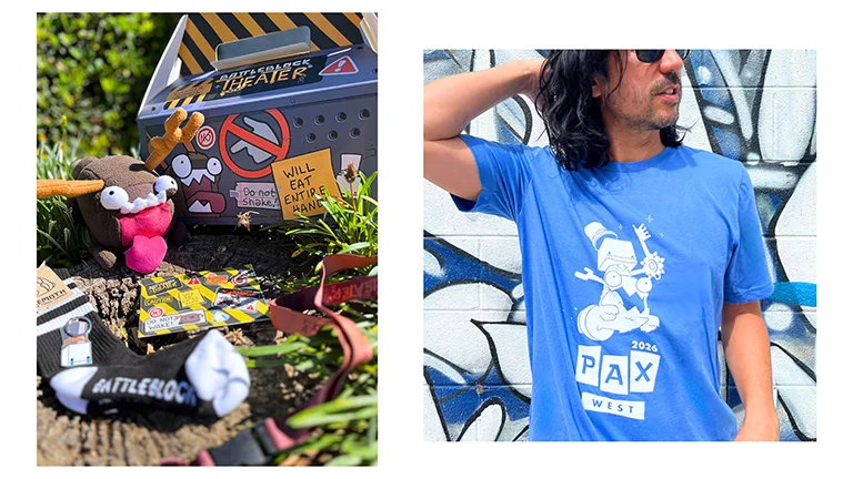 PAX West 2026 Merch Menu Preview