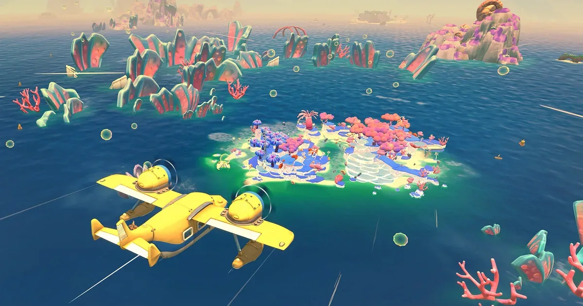 Take to the skies in a Porco Rosso-esque seaplane and search for your missing