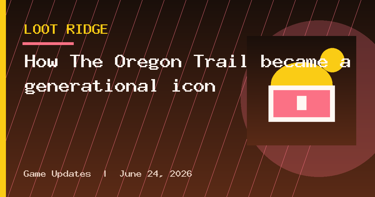 How The Oregon Trail became a generational icon