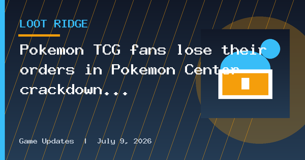 Pokemon TCG fans lose their orders in Pokemon Center crackdown on scalpers &