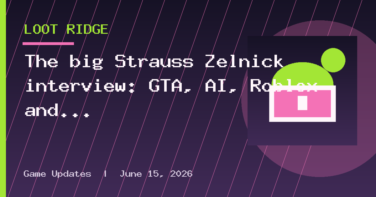 The big Strauss Zelnick interview: GTA, AI, Roblox and building the biggest